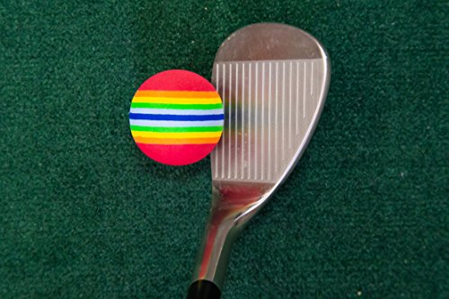 LONGRIDGE Übungsgolfbälle Schaumstoff Mehrfarbig 6-er Pack Set Pelotas de Espuma para práctica, Unisex, Multicolor LONGRIDGE Übungsgolfbälle Schaumstoff Mehrfarbig 6-er Pack Set Pelotas de Espuma para práctica, Unisex, Multicolor