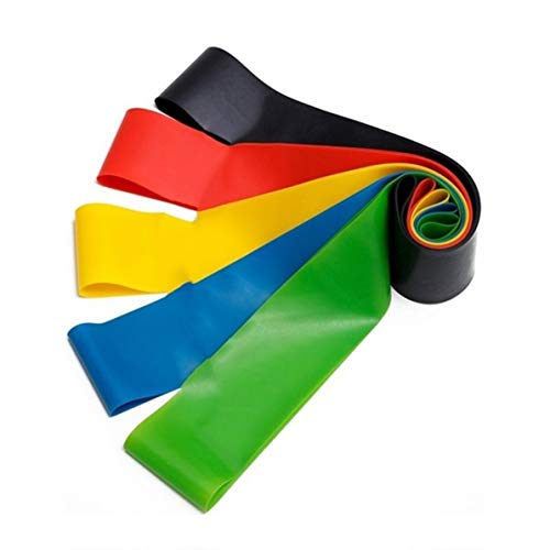 Longspeed Bandas de Goma de Resistencia al Yoga Equipos de Gimnasia para Interiores y Exteriores 0.35Mm-1.1Mm Pilates Sport Training Workout Bandas elásticas - Verde Longspeed Bandas de Goma de Resistencia al Yoga Equipos de Gimnasia para Interiores y Exteriores 0.35Mm-1.1Mm Pilates Sport Training Workout Bandas elásticas - Verde