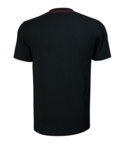 Lonsdale Camiseta Manga Corta Two Tone, Nero, Large