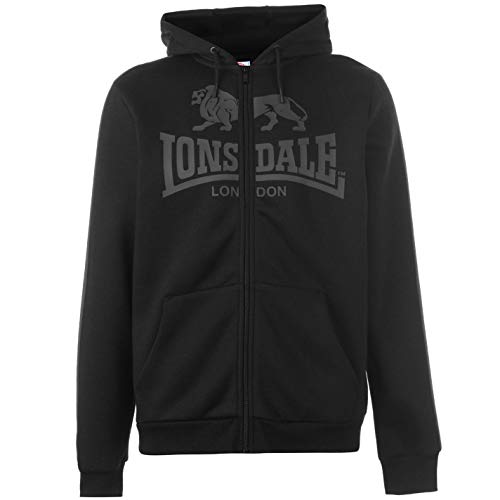 Lonsdale Hombre 2S Sudadera con Cremallera Lonsdale Hombre 2S Sudadera con Cremallera