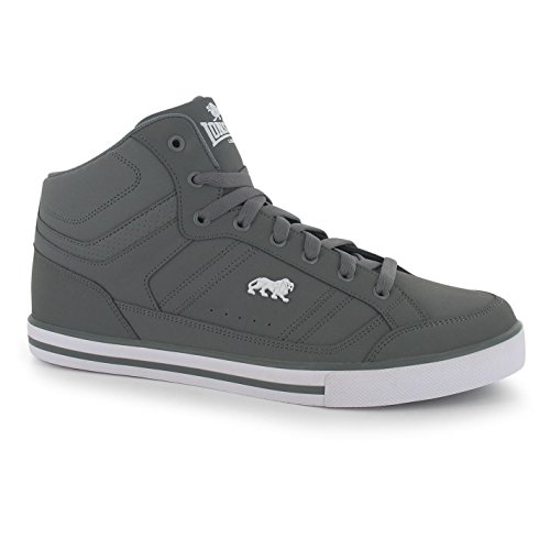 Lonsdale Hombre Canons Zapatos de deporte Negro/Charcoal 45