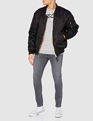 Lonsdale London Hethersett Sudadera, Marl Grey, Extra Large para Hombre Lonsdale London Hethersett Sudadera, Marl Grey, Extra Large para Hombre