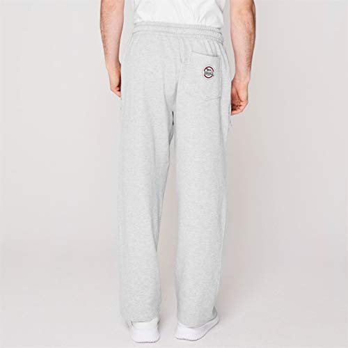 Lonsdale Pantalones de entrenamiento de boxeo para hombre, pantalones de deporte gris XXXL Lonsdale Pantalones de entrenamiento de boxeo para hombre, pantalones de deporte gris XXXL