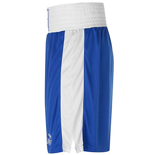 Lonsdale para Hombre Caja Corto Pantalones de boxeo de entrenamiento Sport Gimnasio Wear Azul multicolor large