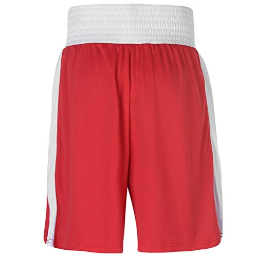 Lonsdale para Hombre Caja Corto Pantalones de boxeo de entrenamiento Sport Gimnasio Wear Rojo multicolor large Lonsdale para Hombre Caja Corto Pantalones de boxeo de entrenamiento Sport Gimnasio Wear Rojo multicolor large