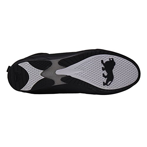 Lonsdale Zapatillas de boxeo para hombre, con cordones, deportivas., color Negro, talla 42.5 EU