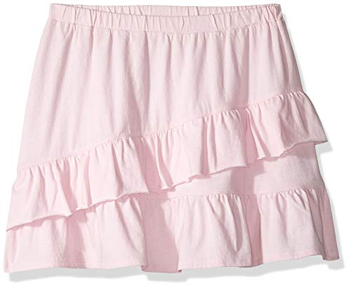 Look by Crewcut - Falda tejida con volantes para niñas, Rosado, 8