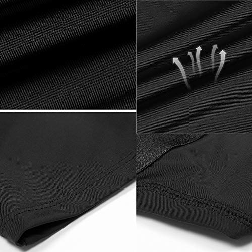 LOPP Pantalones de Fajas adelgazantes para Hombres Ropa Interior de Control de Barriga Calzoncillos de Cintura Alta Pantalones Cortos de compresión, ShaperHombres Shaper para Caballeros (Negro, XXL)