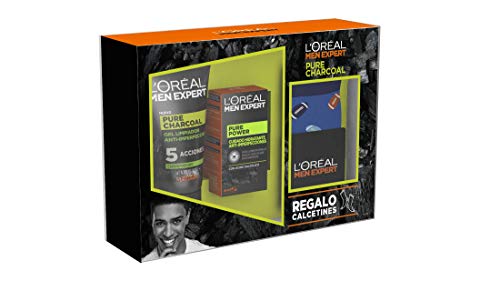L'Oréal Men Expert - Pack con Crema hidratante Pure Power 50 ml y Limpiador Pure Charcoal 100 ml L'Oréal Men Expert - Pack con Crema hidratante Pure Power 50 ml y Limpiador Pure Charcoal 100 ml