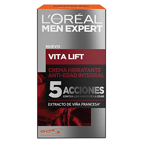 L'Oréal Paris Men Expert - Integral Vita Lift hidratante diario anti-edad, 50 ml L'Oréal Paris Men Expert - Integral Vita Lift hidratante diario anti-edad, 50 ml