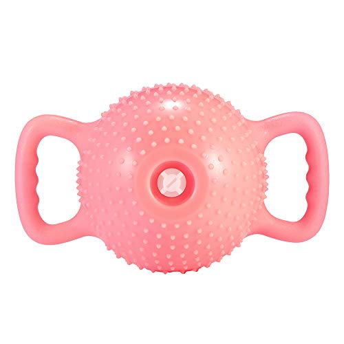 LOREMYI Kettle Bell peso ajustable KettlebellYoga Fitness Deportes Equipos Pilates Masaje Shaping Masaje Doble Manija Mujeres Inyección Tanque de Agua Pote Portátil Sentadillas (Rosa)