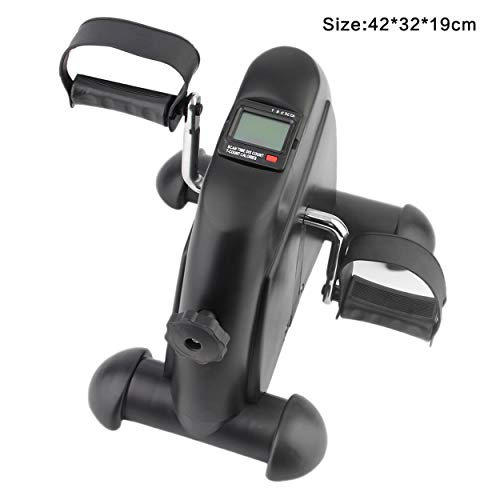 Lorenlli Mini Entrenador Ejercitador Ciclismo Fitness Equippemnt Pedal Bicicleta estática Interior silencioso Paso a Paso con Pantalla LCD Lorenlli Mini Entrenador Ejercitador Ciclismo Fitness Equippemnt Pedal Bicicleta estática Interior silencioso Paso a Paso con Pantalla LCD