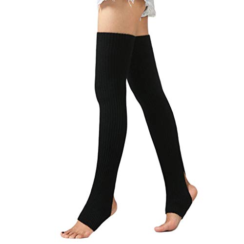 Lorsoul 1 Par Mujeres Niñas Calentadores de la Pierna Calcetines Largos sin Base de Calcetines de Invierno de Baile de otoño Medias Ballet Yoga Lorsoul 1 Par Mujeres Niñas Calentadores de la Pierna Calcetines Largos sin Base de Calcetines de Invierno de Baile de otoño Medias Ballet Yoga