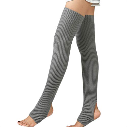 Lorsoul 1 Par Mujeres Niñas Calentadores de la Pierna Calcetines Largos sin Base de Calcetines de Invierno de Baile de otoño Medias Ballet Yoga Lorsoul 1 Par Mujeres Niñas Calentadores de la Pierna Calcetines Largos sin Base de Calcetines de Invierno de Baile de otoño Medias Ballet Yoga