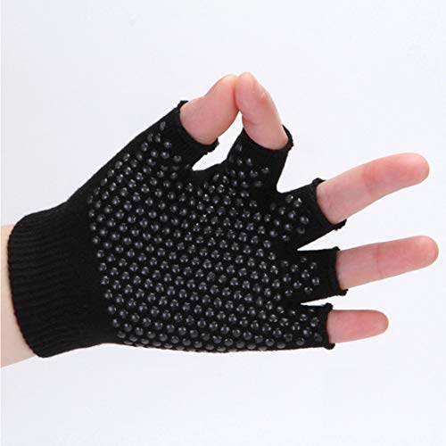 LORYLOLY Calcetines y Guantes Conjunto de Yoga Mujere, 2 Juegos Calcetín y Guante Antideslizantes Algodón Transpirable EU35-40, para Yoga Pilates Ballet Barre Fitness Danza Trampolín LORYLOLY Calcetines y Guantes Conjunto de Yoga Mujere, 2 Juegos Calcetín y Guante Antideslizantes Algodón Transpirable EU35-40, para Yoga Pilates Ballet Barre Fitness Danza Trampolín