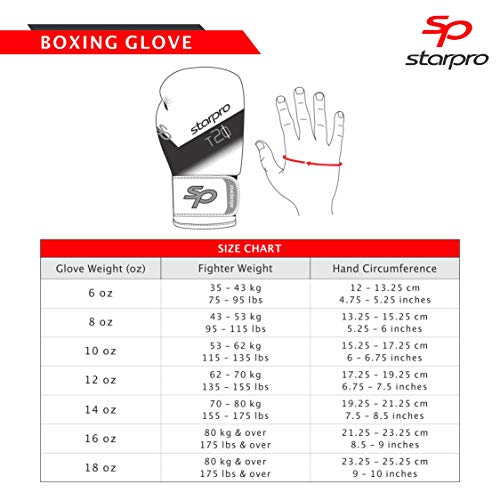 los guantes para Entrenamiento y Boxeo Tailandés - 8 oz 10 oz 12 oz 14 oz 16 oz, Profesional de guantes para boxeo, kickboxing, Pro Sparring de perforación guantes