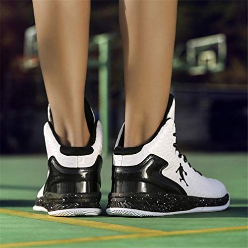 Los Hombres de Baloncesto Zapatos de Alta Tapa amortiguación de la luz Antideslizante Transpirable Deportes al Aire Libre Zapatos de Hombre Zapatillas