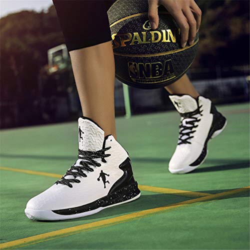 Los Hombres de Baloncesto Zapatos de Alta Tapa amortiguación de la luz Antideslizante Transpirable Deportes al Aire Libre Zapatos de Hombre Zapatillas Los Hombres de Baloncesto Zapatos de Alta Tapa amortiguación de la luz Antideslizante Transpirable Deportes al Aire Libre Zapatos de Hombre Zapatillas