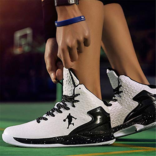Los Hombres de Baloncesto Zapatos de Alta Tapa amortiguación de la luz Antideslizante Transpirable Deportes al Aire Libre Zapatos de Hombre Zapatillas Los Hombres de Baloncesto Zapatos de Alta Tapa amortiguación de la luz Antideslizante Transpirable Deportes al Aire Libre Zapatos de Hombre Zapatillas