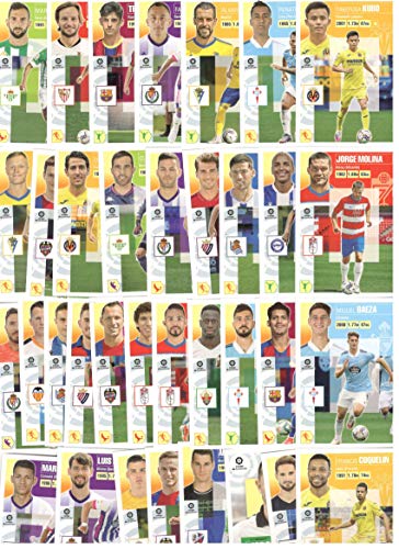 Lote 3ª edición completa (35 cromos sin pegar ) LIGA ESTE 2020 2021