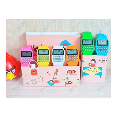 Lote de 10 Relojes Calculadoras - Relojes Infantiles para Niños. Regalos de Cumpleaños, Comuniones Divertidos! Lote de 10 Relojes Calculadoras - Relojes Infantiles para Niños. Regalos de Cumpleaños, Comuniones Divertidos!