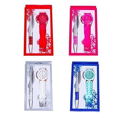 Lote de 12 Relojes Style Silicona en Caja de Regalo + Bolígrafo. Relojes para Detalles Bodas, Bautizos y Comuniones Lote de 12 Relojes Style Silicona en Caja de Regalo + Bolígrafo. Relojes para Detalles Bodas, Bautizos y Comuniones