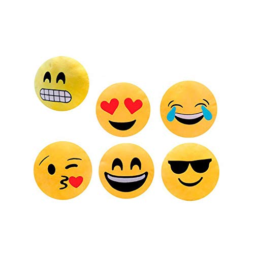 Lote de 20 Cojínes Emoticonos - Cojines Emoticonos Comprar Baratos Online - Cumpleaños, Comuniones