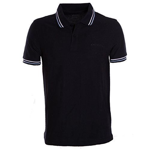 Lotto Sport – Polo para hombre de piqué de algodón para playa, tenis, barco, fútbol, L73 PQ, talla M, color principal azul