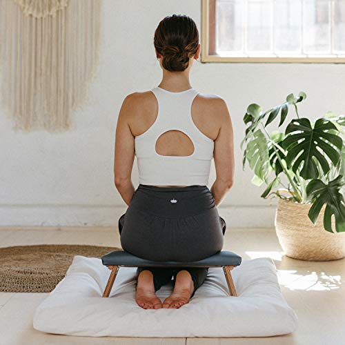 Lotuscrafts Banco de Meditación Dharma Plegable - Hecho en Europa - Taburete de Yoga de Madera - Banco de Meditación para una Meditación Profunda Lotuscrafts Banco de Meditación Dharma Plegable - Hecho en Europa - Taburete de Yoga de Madera - Banco de Meditación para una Meditación Profunda