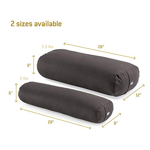 Lotuscrafts Bolster Yoga Rectangular para Yin Yoga - Relleno de Kapok - Cubierta en Algodon Lavable - Cojin Yoga Restaurativo - Bolster Yoga Kapok - Bolster Yoga Algodon Lotuscrafts Bolster Yoga Rectangular para Yin Yoga - Relleno de Kapok - Cubierta en Algodon Lavable - Cojin Yoga Restaurativo - Bolster Yoga Kapok - Bolster Yoga Algodon
