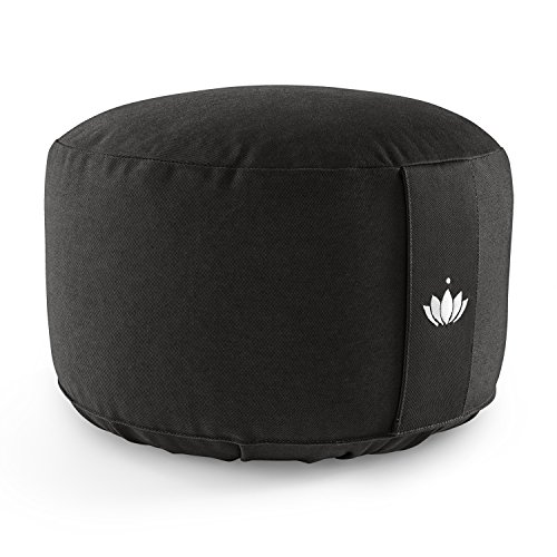 Lotuscrafts Cojin Meditacion Yoga Lotus - Altura 20 cm - Relleno con Cáscaras de Espelta - Cubierta en Algodon Lavable - Cojin Suelo Redondo - Cojin Yoga - Meditation Cushion - Certificado Gots Lotuscrafts Cojin Meditacion Yoga Lotus - Altura 20 cm - Relleno con Cáscaras de Espelta - Cubierta en Algodon Lavable - Cojin Suelo Redondo - Cojin Yoga - Meditation Cushion - Certificado Gots
