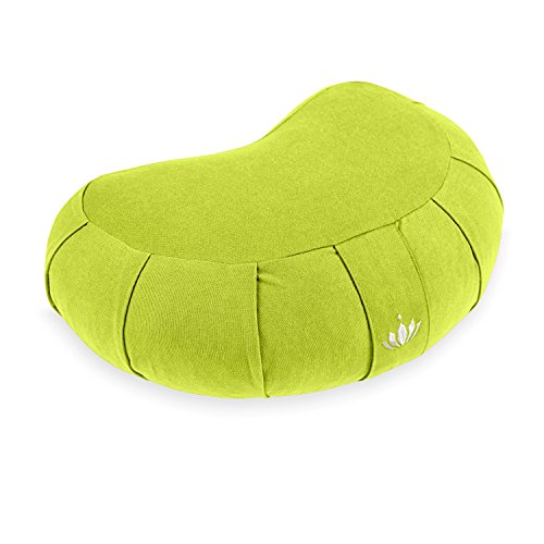 Lotuscrafts Cojin Zafu Meditación Media Luna SIDDHA - Altura 15 cm - Relleno de Espelta - Cubierta en Algodon Lavable- Cojin Suelo - Cojin Yoga Media Luna - Meditation Cushion - Certificado Gots Lotuscrafts Cojin Zafu Meditación Media Luna SIDDHA - Altura 15 cm - Relleno de Espelta - Cubierta en Algodon Lavable- Cojin Suelo - Cojin Yoga Media Luna - Meditation Cushion - Certificado Gots
