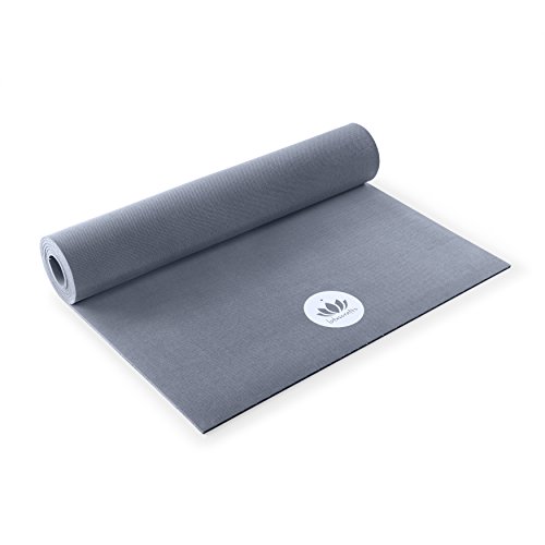 Lotuscrafts Esterilla Yoga Antideslizante Natural Caucho Oeko - 100% Natural y Ecológica - Colchoneta Yoga Antideslizante Ecologica - Esterilla Pilates y Yoga - Alfombra Yoga - Eco Yoga Mat Rubber