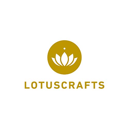 Lotuscrafts Yoga Cinturon Algodon - 100% Algodon (Cultivo Biológico) - Correa Yoga Algodon para Mejores Estiramientos - Cinturón de Yoga con Cierre de Metal - Yoga Strap Belt [250 x 3,8 cm]