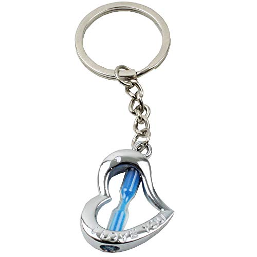 Love Llavero de Pareja de Reloj de Arena, Elegante Colgante de Llavero, Colgante de teléfono con Llavero Masculino y Femenino, Adornos de Bolso (par) Love Llavero de Pareja de Reloj de Arena, Elegante Colgante de Llavero, Colgante de teléfono con Llavero Masculino y Femenino, Adornos de Bolso (par)
