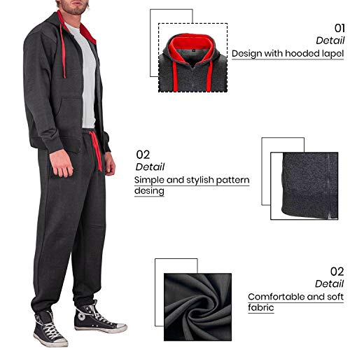 Love My Fashions® Hombres Chandal Conjunto Niñas Contraste Cable Lana Capucha Parte Superior Fondos Trotar Corredores Gimnasio Causal Ejercicio Corriendo Deporte Sudor Traje Pantalones Más Talla Love My Fashions® Hombres Chandal Conjunto Niñas Contraste Cable Lana Capucha Parte Superior Fondos Trotar Corredores Gimnasio Causal Ejercicio Corriendo Deporte Sudor Traje Pantalones Más Talla