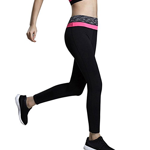 Lover-Beauty Pantalones Yoga Deportivas Mujer Leggins Elastico Cintura Altura Deportivos Algodón Modal Polainas para Danza Fitness