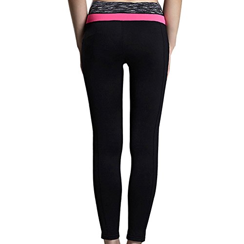 Lover-Beauty Pantalones Yoga Deportivas Mujer Leggins Elastico Cintura Altura Deportivos Algodón Modal Polainas para Danza Fitness