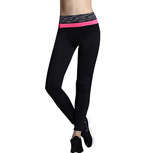 Lover-Beauty Pantalones Yoga Deportivas Mujer Leggins Elastico Cintura Altura Deportivos Algodón Modal Polainas para Danza Fitness