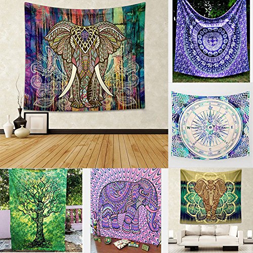 LOVIVER Bohemio Pared Tapiz Tiro Manta Alfombra ROUNDIE Yoga Mat Cama Toalla De Playa # 1 LOVIVER Bohemio Pared Tapiz Tiro Manta Alfombra ROUNDIE Yoga Mat Cama Toalla De Playa # 1