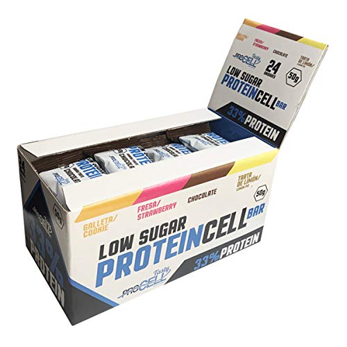 Low Sugar ProteinCell - 24x50g - Sabor Tarta de limón Low Sugar ProteinCell - 24x50g - Sabor Tarta de limón