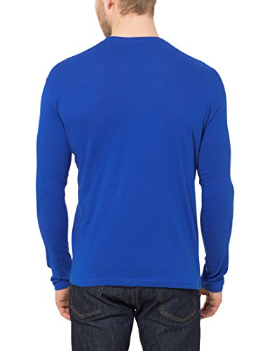 Lower East Camiseta de manga larga Hombre, Pack de 5, Azul claro, L