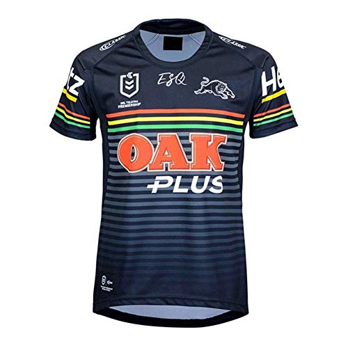 LQLD Copa del Mundo de Rugby 2019-20 Jaguar New Jersey de Rugby Classic,Azul,XL