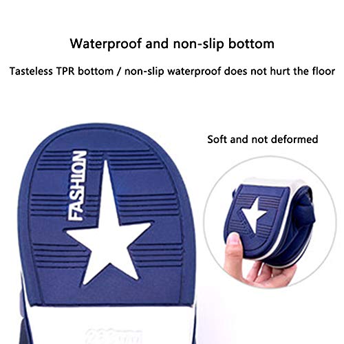 LQLD Grandes Zapatillas de algodón Tamaño, Comfort Cubierta Antideslizante Gruesos Zapatos de la casa Abajo con Material TPR,Gris,51/52 LQLD Grandes Zapatillas de algodón Tamaño, Comfort Cubierta Antideslizante Gruesos Zapatos de la casa Abajo con Material TPR,Gris,51/52