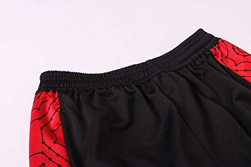 LQRYJDZ AC Milan Fans Football Jersey Training Uniforme de Hombre Uniform Sportswear-Football Club (Tops + Pantalones) Múltiples Opciones (Size : M)