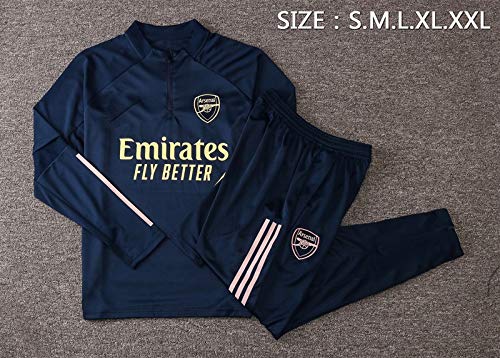 LQRYJDZ Arsenal Football Club, Hombres Otoño Invierno Imprimir Sudadera Top Pantalones Conjuntos Sport Traje Chándal Casual Suda Traje y Fútbol Transporte Tacksuit de manga larga Ropa deportiva Cálido