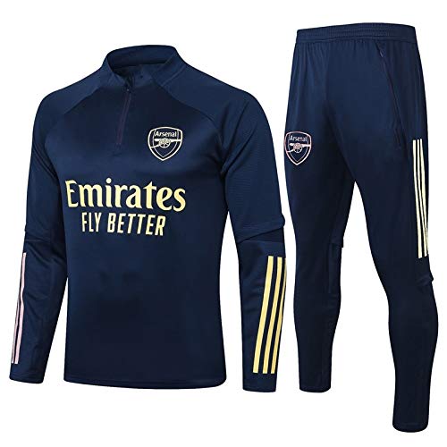 LQRYJDZ Arsenal Football Club, Hombres Otoño Invierno Imprimir Sudadera Top Pantalones Conjuntos Sport Traje Chándal Casual Suda Traje y Fútbol Transporte Tacksuit de manga larga Ropa deportiva Cálido