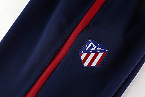 LQRYJDZ Traje de Entrenamiento de fútbol Atlético Madrid Club Equipo de la Competencia Traje de la Chaqueta de Ropa Deportiva Juego de Chaquetas de fútbol de fútbol (Opciones múltiples)