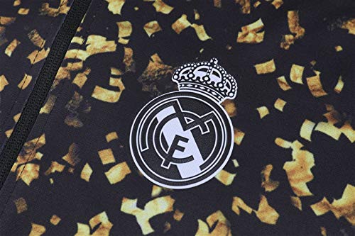 LQRYJDZ Traje de Entrenamiento de fútbol Real Madrid Club Equipo de la competición Traje Deportivo Chaqueta Juego de Chaquetas de fútbol de fútbol (Opciones múltiples) (Color : C, Size : L)