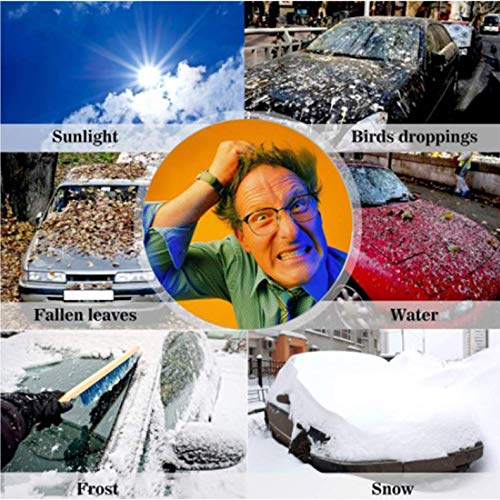 LREFON Visera de sombrilla automática para Parabrisas Delantero Impermeable Ele-PH-Hormigas Protector protección contra heladas Invierno vehículos LREFON Visera de sombrilla automática para Parabrisas Delantero Impermeable Ele-PH-Hormigas Protector protección contra heladas Invierno vehículos